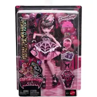 Monster High Poupée Draculaura avec robe de fête et accessoires