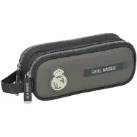 Real Madrid Double Real Madrid 3ª Equipacion 24/25 Pencil Case Gris Homme