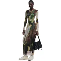 Desigual Robe 'VEST_GODIVA 25WWVK41' olive