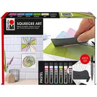 Marabu Squeegee Art Acryl Set Pastell