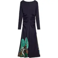 Desigual Robe mélange de couleurs / noir