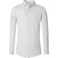 Venti Homme Venti Body Fit Chemise vert, Faux uni