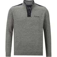 Jan Vanderstorm Pull-over ' Dain ' gris chiné