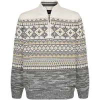 Babista Regular Fit Troyer gris,