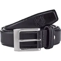 Jan Vanderstorm Ceinture noir, Unicolore