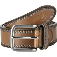 Jan Vanderstorm Ceinture marron, Unicolore