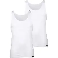 Jan Vanderstorm Maillot de corps blanc, Unicolore