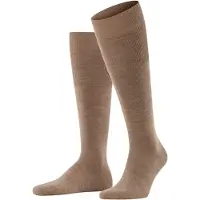 Falke Chaussettes mi-longues Airport pour homme, couleur noix de muscade, taille 41-42