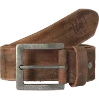 Jan Vanderstorm Ceinture marron clair, Unicolore