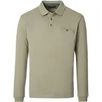Casa Moda Regular Fit Polo manches longues turquoise,