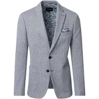 Venti Modern Fit Veste bleu, Unicolore