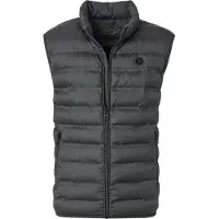 REDMOND Casual Regular Fit Gilet d'extérieur anthracite, Unicolore