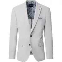 Venti Modern Fit Veste argent, Unicolore
