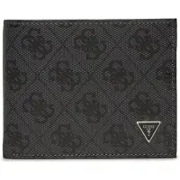 GUESS Porte-monnaies 'MADRID BLLFLD W COIN POCKET' gris foncé / noir