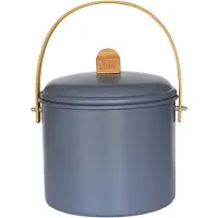 Pebbly Pot à Compost Emmer Pebbly Blue Grey 7 litres