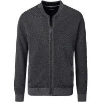 Casa Moda Regular Fit Cardigan anthracite, Unicolore
