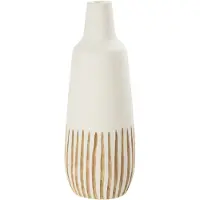 J-Line Vase Bois Blanc Grand Ying