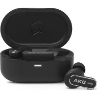 AKG Ecouteurs sans fil N5 Hybrid Bluetooth avec réduction active du bruit Noir