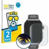 BROTECT Full-Screen Protection Mat, Film de protection pour smartwatch, Gris