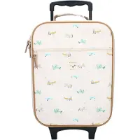 Kidzroom Vadobag Trolley avec des imprimés d'avion cool Beige One size