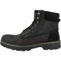 Camel active Bottes à lacets Resist pour homme, noir, taille 45
