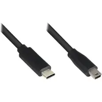 GOOD CONNECTIONS 3310-CM030 Câble USB USB 2.0 3 m USB C 5 x Micro-USB B Noir