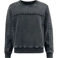 Rock Rebel by EMP Sweat-shirt de - Incognito Rebel - S - XXL - pour Femme - gris - Taille S