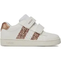 Geox Baskets basses enfant J ECLYPER GIRL filles - Blanc - 27