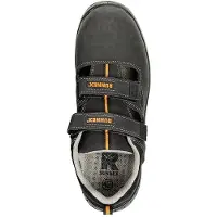Runnex 10003703209995 unisex S1 Sicherheitssandalen "5100" TeamStar schwarz Größe 45