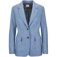 MADELEINE Blazer bleu fumé / gris clair