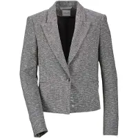 MADELEINE Blazer gris / blanc