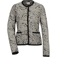MADELEINE Blazer noir / blanc