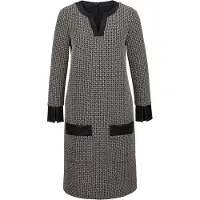 MADELEINE Robe noir / blanc