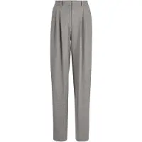 MADELEINE Pantalon à plis gris