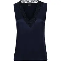 MADELEINE Haut marine / noir