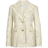 MADELEINE Blazer or / blanc perle