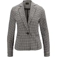 MADELEINE Blazer noir / blanc
