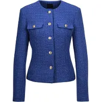 MADELEINE Blazer bleu