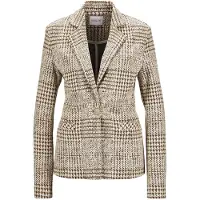 MADELEINE Blazer caramel / blanc perle