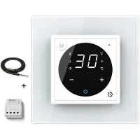 Livolo Thermostat pour chauffage sous le sol avec chauffage central | Maison intelligente | Blanc | .nl
