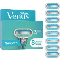 Venus Lames de rasoir lisses 8 pièces