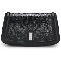 BOSS Pochette cuir Ariell à sequins