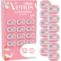 Venus Rasoirs pour femmes , lames de rasoir, lames de rechange, Venus ComfortGlide Spa Breeze, soins doux pour la peau, accessoires pour femmes