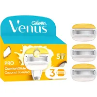 Gillette Lames de remplacement pour rasoir féminin Venus Comfortglide Coconut plus Olay 3 lames