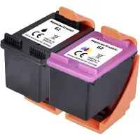 Renkforce Tinte Kombi-Pack ersetzt HP 62 (N9J71AE) Kompatibel Kombi-Pack Schwarz, Cyan, Magenta, Gelb RF-I-HP62BKCMY2PK RF-5705430 (RF-5705430)