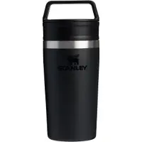 Stanley The Café-To-Go Travel Mug 2.0 12oz, Black 10-12080-017 tasse thermos avec bouchon large à vis, 350 ml