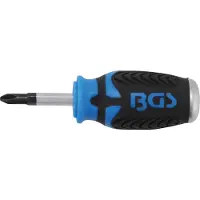 Bgs Tournevis cruciforme PH2 longueur de la lame 38 mm (Recouvrement cruciforme Phillipps (PH))