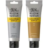 Winsor & Newton Galeria Peinture acrylique Metallic 120 ml Silver 617