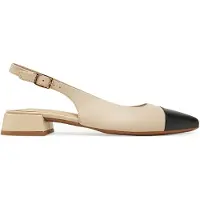 Tamaris Ballerines à lanières crème / noir