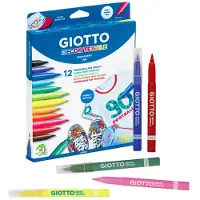 Giotto Feutres textile Decor Textile (+3 ans) Lot de 12